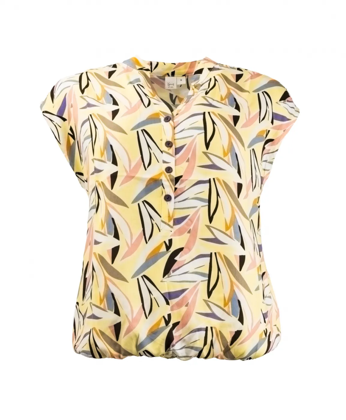 Lucie-PW SL Yellow Tropical Leaves VI