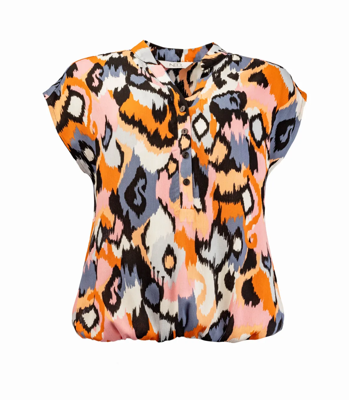 Lucie SL Colored Trendy Animal Print Viscose/Crincle
